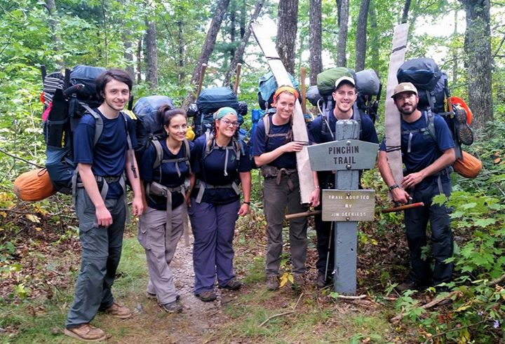 SAWS fall crew Linville Gorge 2015