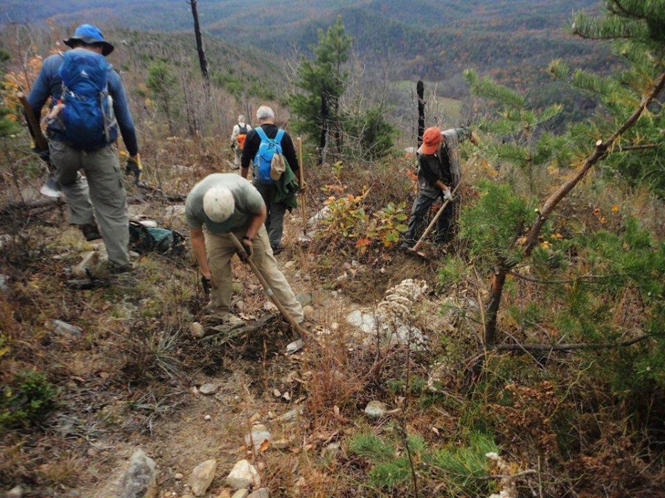friends of mountains to sea trail linville gorge