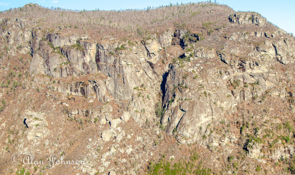 Linville Gorge Amphitheater and Sphinx by Alan Johnson