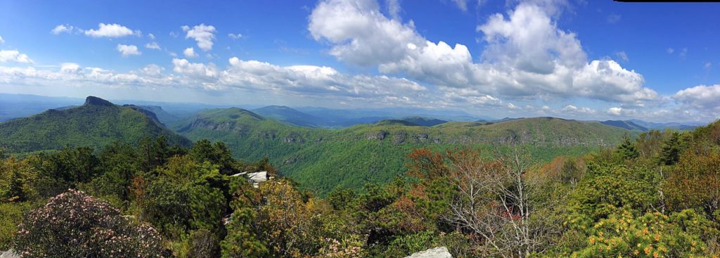 Hawksbill Panorama. (Photo: Steve Feeback)