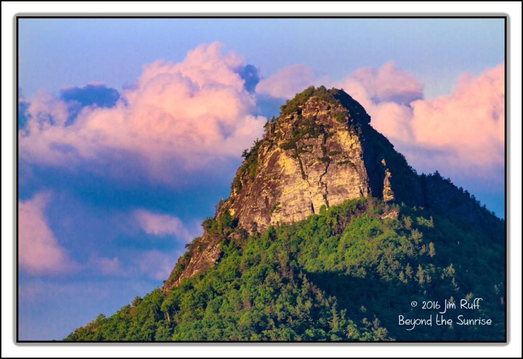 Table Rock at dawn. (Photo: Jim Ruff) Linville Gorge