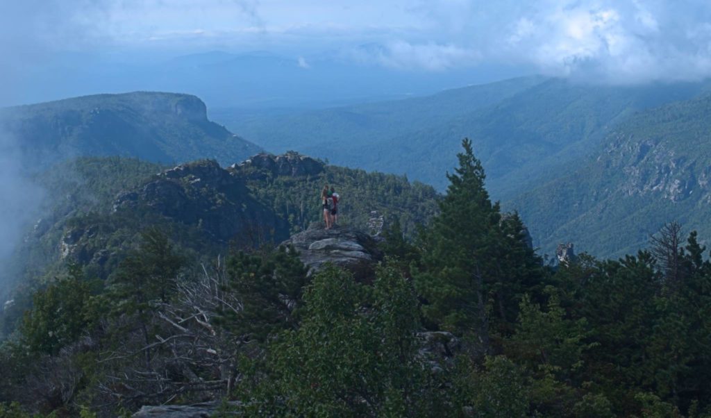 View south from Table Rock Mountain in Linville Gorge. (Photo: Michael Broyer)