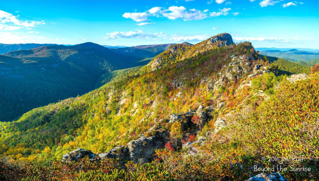 Fall colors on Table Rock in Linville Gorge. (Photo: Jim Ruff)