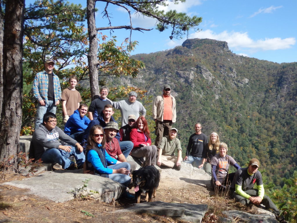 Rock Jock trail crew. (Photo: Nicholas Massey)