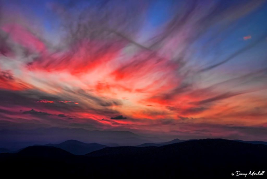 Sunset from Hawksbill (Photo: Danny Marshall)