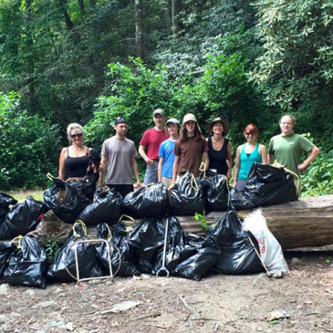 Trash Pickup at Conley Cove