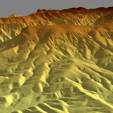 Landslide Deposits on Shortoff Mountain