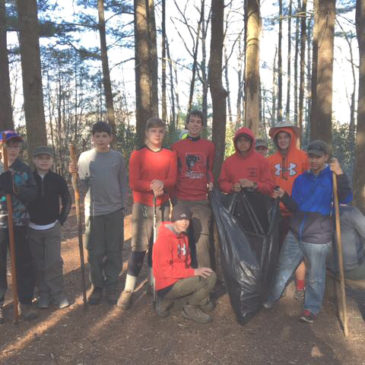 Troop 184 Cleans Up on JRT & HB