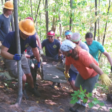 Rock Work on Babel Tower